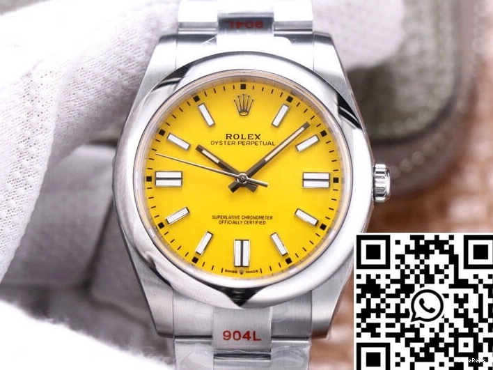 Perpetual 41MM Dial EW Factory M124300-0004 Rolex Oyster Yellow 1221